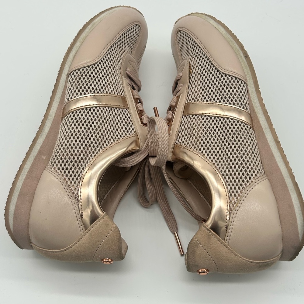 MICHAEL Michael Kors  Maggie Blush Pink Sneakers 8 - Picture 9 of 15
